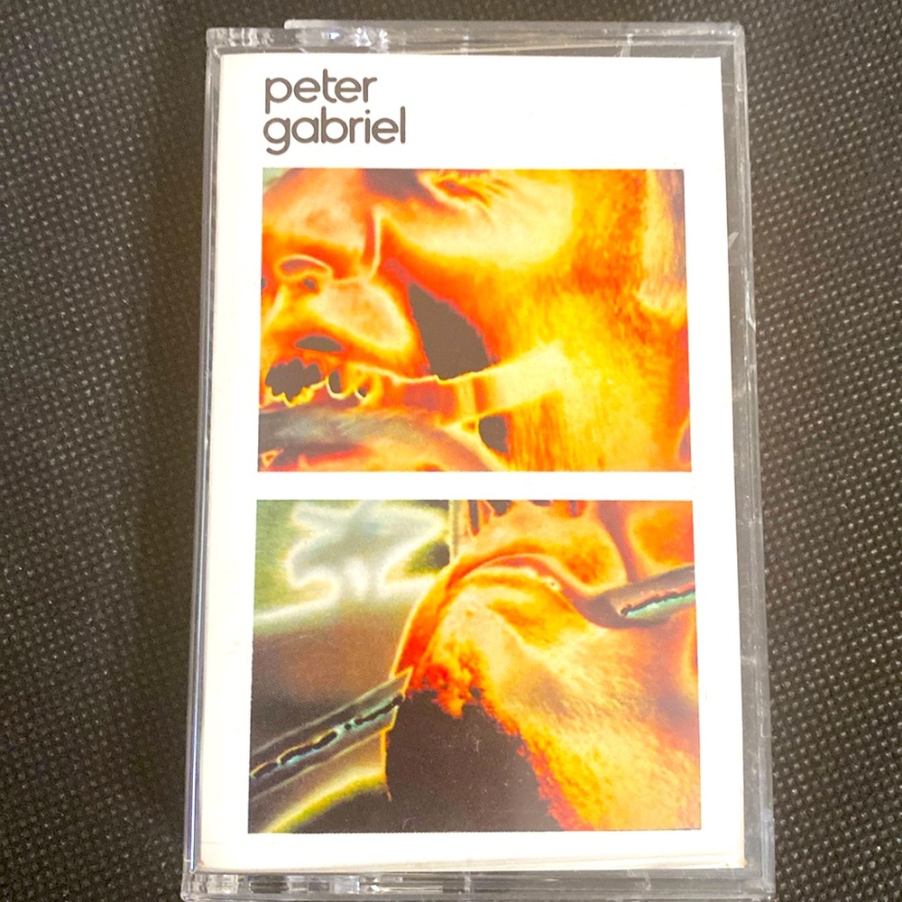 Vintage classic 82’s cassette tape-Peter Gabriel: Security
